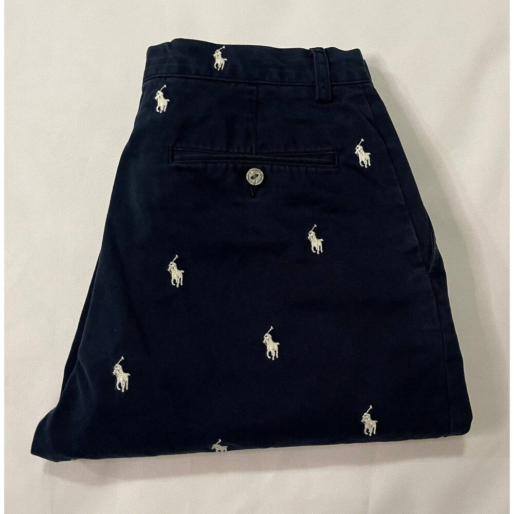 Authentic Ralph Lauren Classic Signature Shorts sz 32